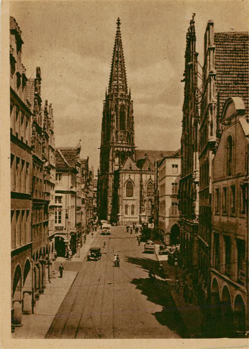 MueNSTER   Westfalen Prinzipalmarkt