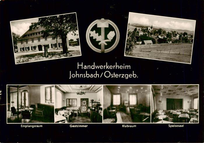 Johnsbach Osterzgebirge Handwerkerheim Empfangsraum Gastzimmer Klubraum Speisesa