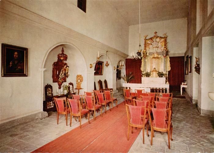 Lohmar Rhein-Sieg-Kreis NRW Schloss-Auel Schlosskapelle Barockaltar Hotel-Restau