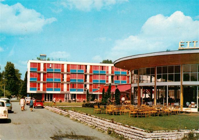 Balatonszemes Étterem Turista-Hotel Modernist Balaton Terrasse Ferienkomplex