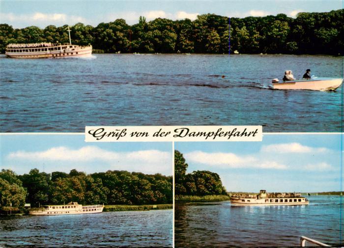 Wannsee STEGLITZ-ZEHLENDORF BERLIN Dampferfahrt Fahrgastschiff Dampfer Motorboot