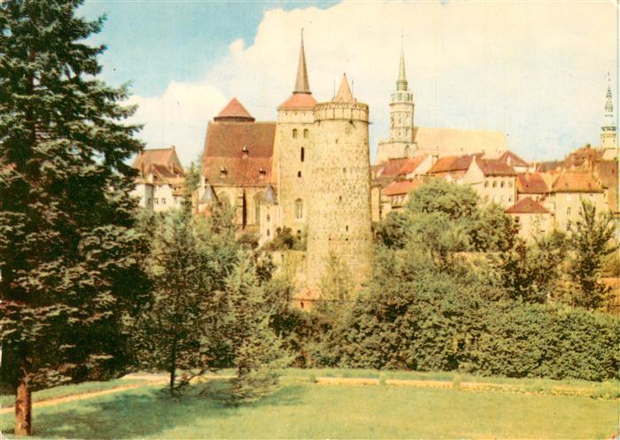 Bautzen Sachsen Michaeliskirche Alte-Wasserkunst Petridom Rathaus-Turm Altstadt