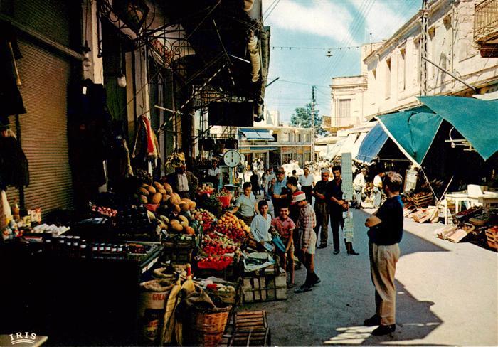 Heraklion Herakleion Heraclio Iraclio Crete Greece Markt Agora Obststand Haendle