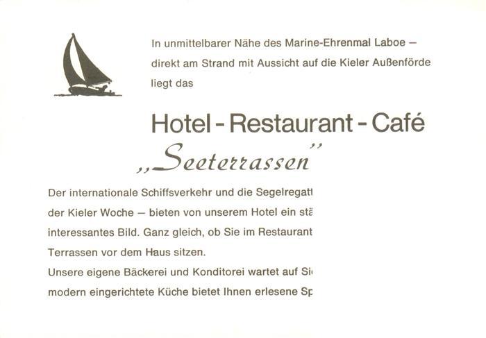LABOE Ostseebad PLoeN Schleswig-Holstein Seeterrassen Hotel-Restaurant-Café Mari – Bild 2