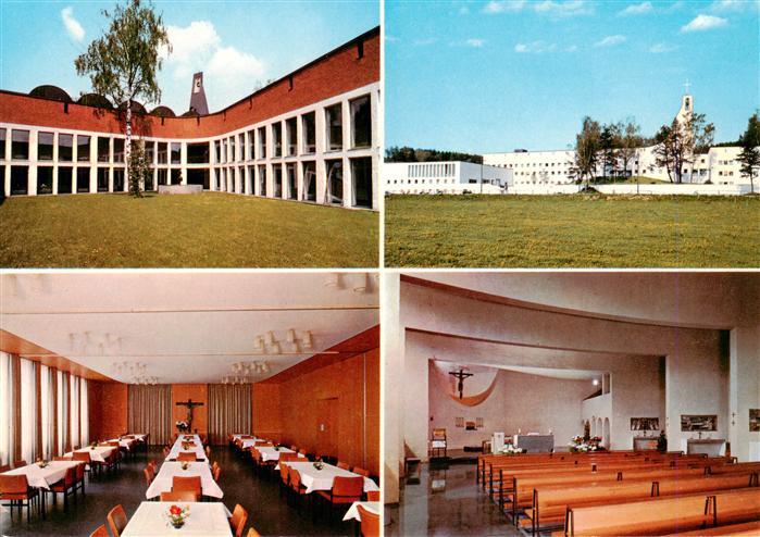 Leitershofen Stadtbergen AUGSBURG Bayern Exerzitienhaus St-Paulus Dioezese Kapel