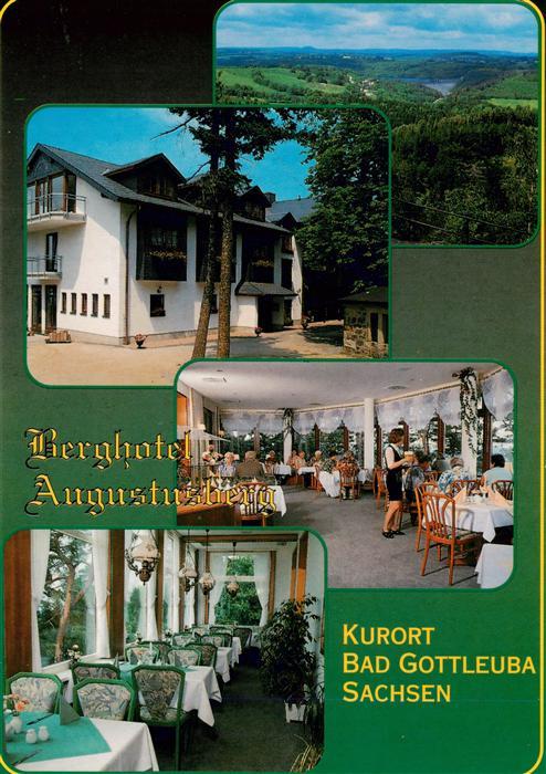 Bad Gottleuba-Berggiesshuebel Berghotel-Augustusberg Kurort Erzgebirge Talsperre