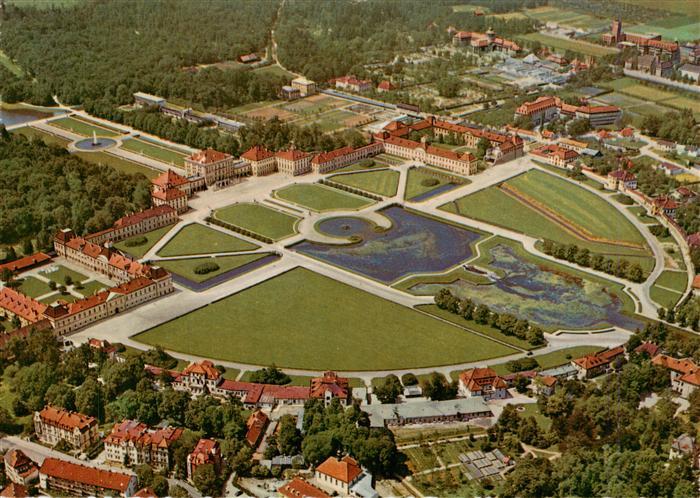 Allach MueNCHEN Bayern Schloss-Nymphenburg Schlosspark Parterre Teich Barockanla