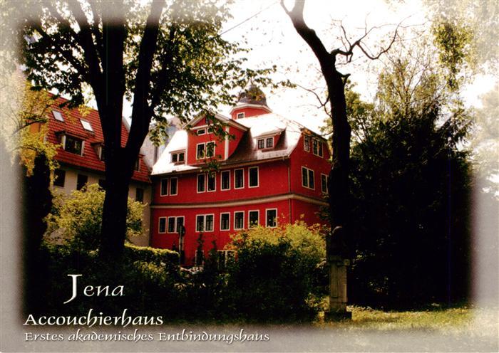 JENA Thueringen Accouchierhaus Entbindungshaus Villa Garten Baeume