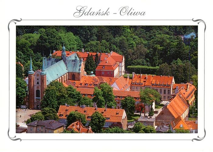 Oliwa Oliva Gdansk PL Katedra-Oliwska Seminarium-Duchowne Kathedrale Kloster Fli