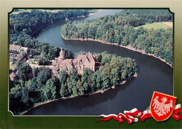 Zamek Czocha Burg Tzschocha Lesna Marklissa PL Zamek-Czocha Schloss Seeinsel Flu