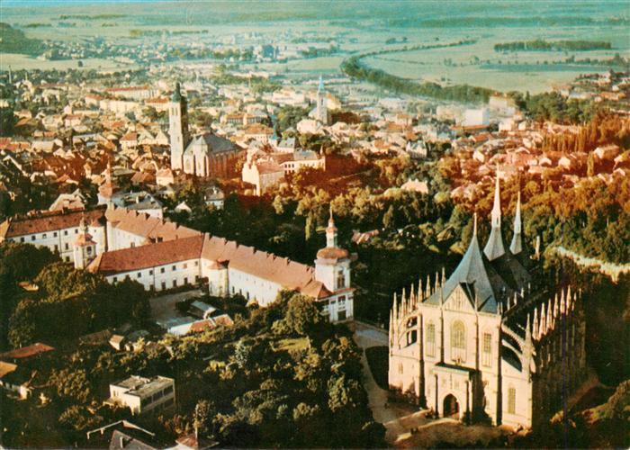 Kutna Hora Kutna Kuttenberg CZ Kutna-Hora Barbarakirche Kathedrale Altstadt Flie