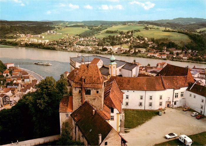 PAssAU Bayern Veste-Oberhaus Burg Donau Fluss Altstadt Inn Hochufer