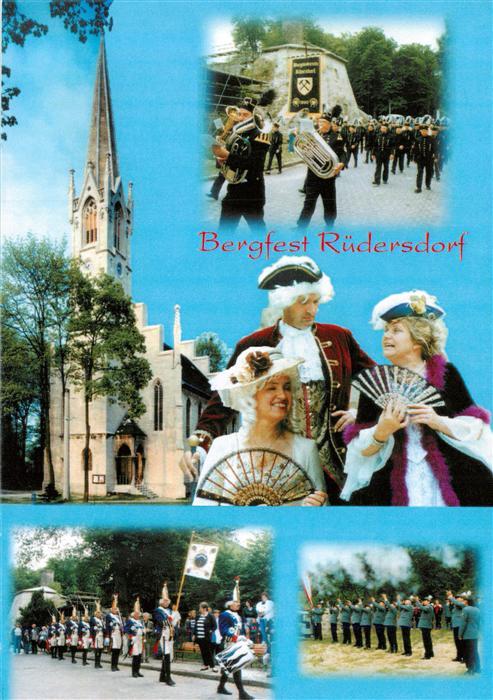 Ruedersdorf Berlin Mark Brandenburg Bergfest Kirche Musikkapelle Festumzug Baroc
