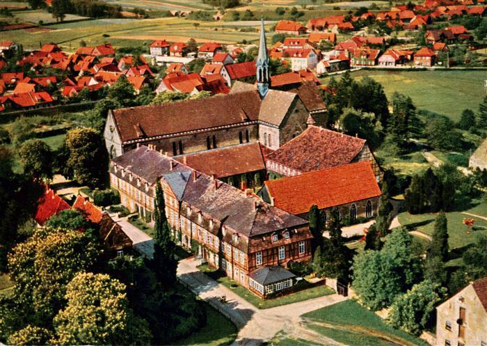 Loccum Rehburg-Loccum Nienburg Niedersachsen Kloster Luftaufnahme Kirche Kloster