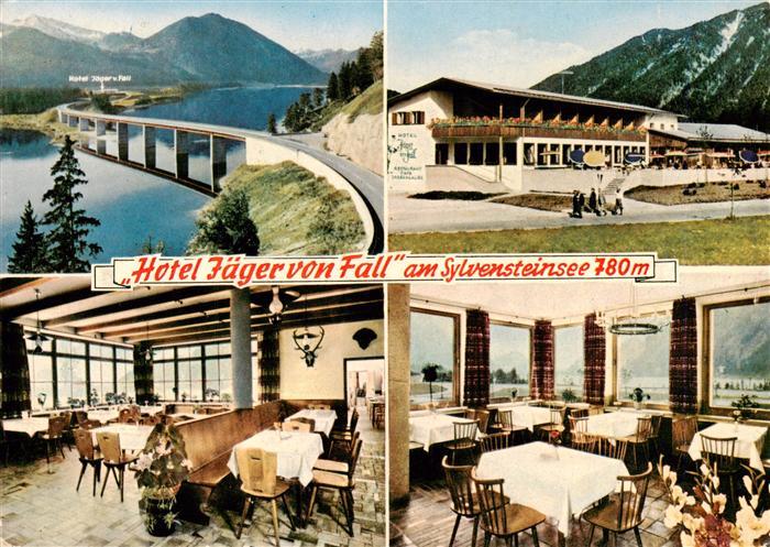 Fall Sylvensteinsee Lenggries Bad Toelz Bayern Sylvensteinsee Hotel-Jaeger-von-