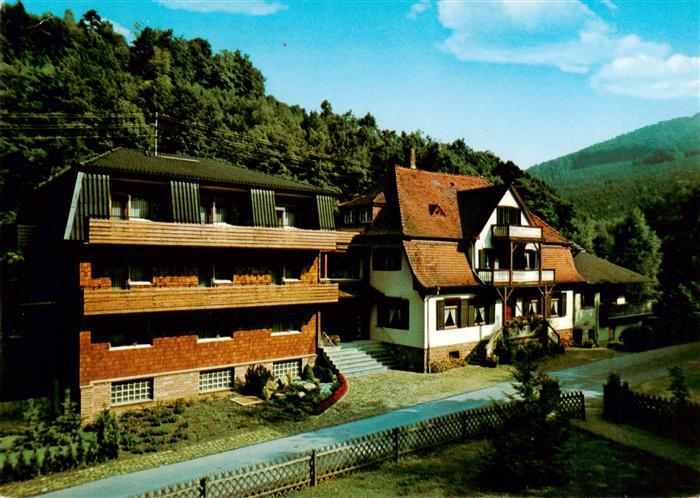 Gaimuehle Eberbach BW Haus-Waldesruh Pension Odenwald Hoellbachtal Neckar Hallen