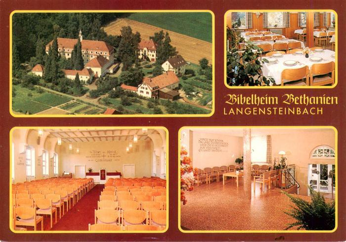 Langensteinbach Karlsbad Karlsruhe BW Bibelheim-Bethanien Fliegeraufnahme Kapell