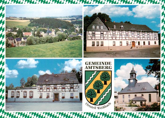 Weissbach Amtsberg Zschopau Erzgebirgskreis Sachsen Ortsansicht Gasthof-zur-Lind