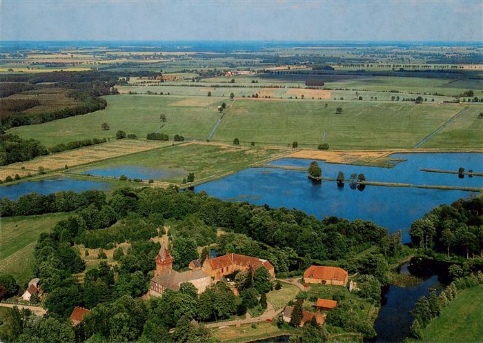 Plattenburg Bad Wilsnack Prignitz Brandenburg Plattenburg Wasserburg Fliegeraufn