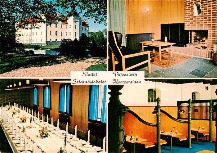 Meilgaard Slotskro Meilgaard-Slotskro Schloss Pejsestuen Selskabslokaler Hestest