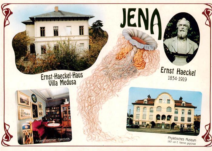 JENA Thueringen Ernst-Haeckel-Haus Villa-Medusa Phyletisches-Museum Arbeitszimm