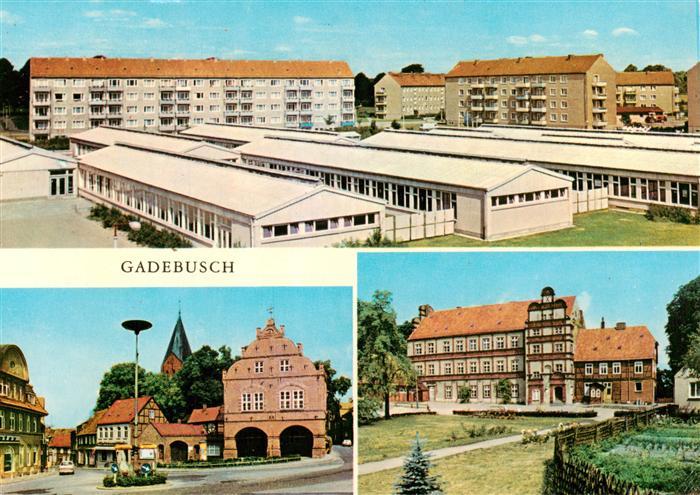 Gadebusch Mecklenburg-Vorpommern Oberschule Marktplatz Wollenbruegger-Strasse Sc