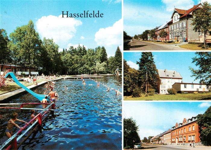 Hasselfelde Waldseebad Rutsche Breite-Strasse Ferienhotel Schwimmbad Harz