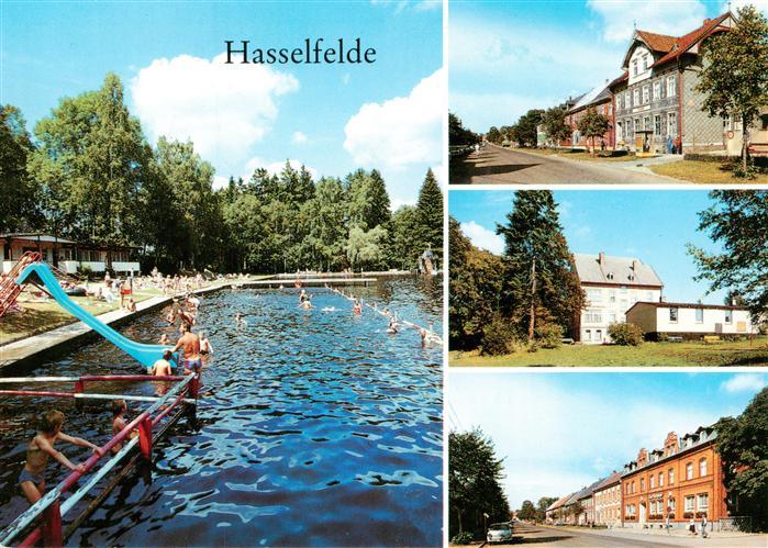 Hasselfelde Waldseebad Rutsche Breite-Strasse Ferienhotel Schwimmbad Harz