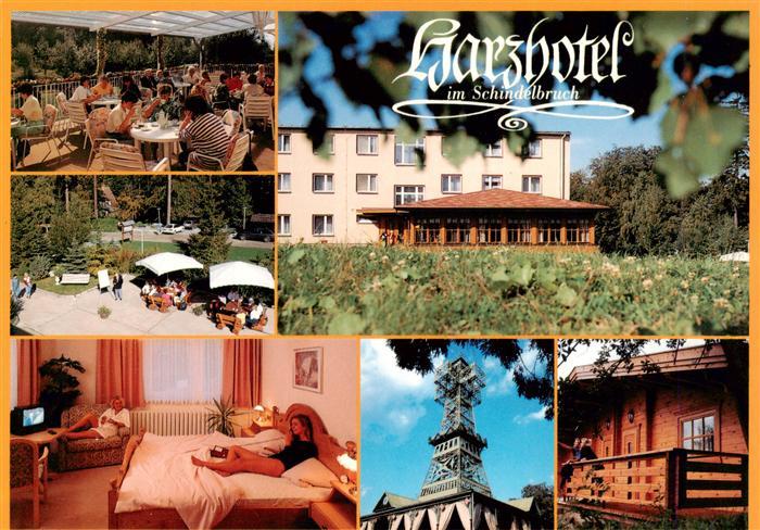 Stolberg Harz Sachsen-Anhalt Harzhotel Schindelbruch Sonnenterrasse Hotel Aussic