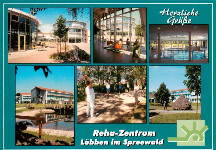 Luebben Spreewald Reha-Zentrum Fachklinik Hallenbad Therapie Sportuebungen Postb