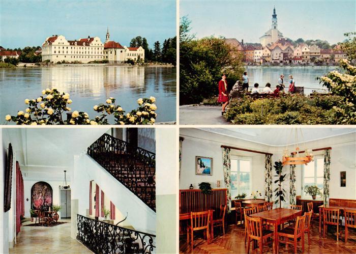 Neuhaus Inn Passau Bayern Institut-der-Englischen-Fraeulein Schloss Inn Kirche S
