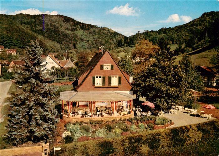 Schweighof Badenweiler Schwarzwald BW Café-Pension-Gluckauf Luftkurort Terrasse