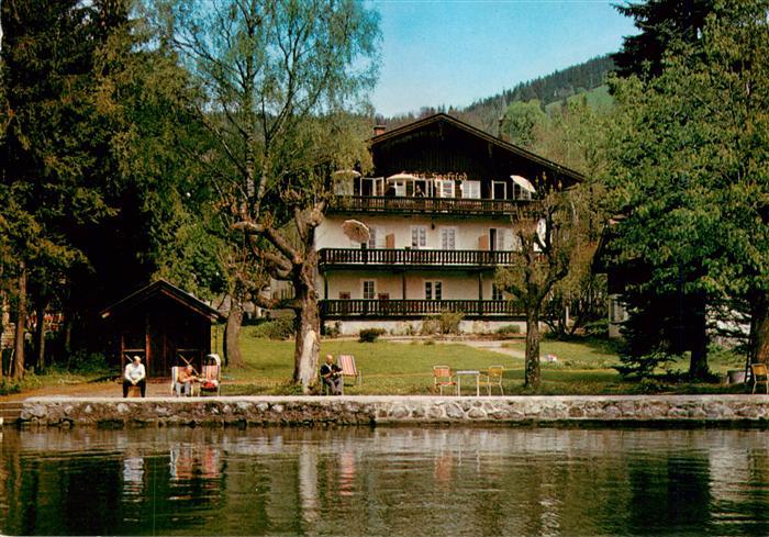Schliersee Bayern Gaestehaus-Seefried See Balkon Garten Alpen Berglandschaft Lie