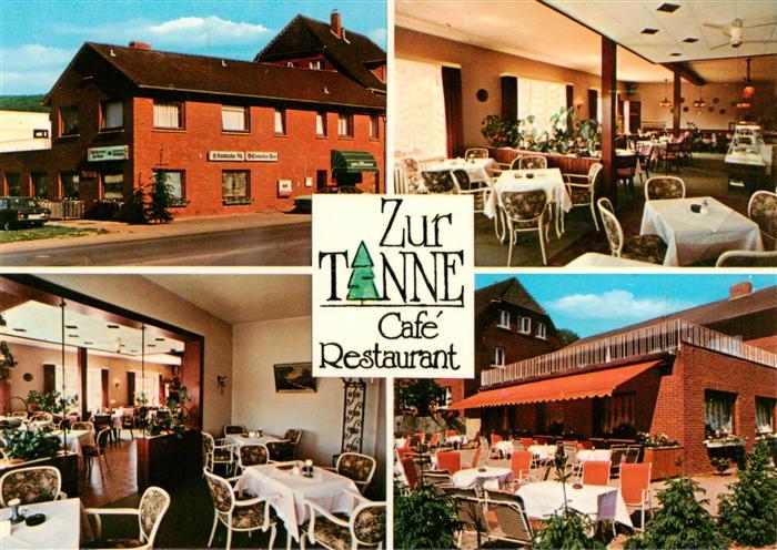 Zur-Tanne Café-Restaurant Speisesaal Terrasse Garten Hammondorgel