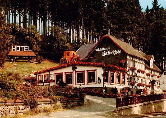 Kunst-Wittgenstein Bad Laasphe Waldhotel-Haferkiste Hotel Fachwerkhaus Pferdekut