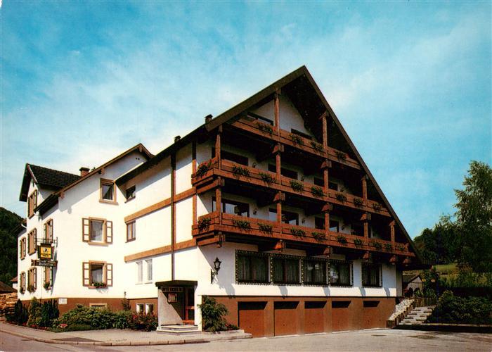 Oberharmersbach Ortenaukreis BW Gasthaus-Pension-Hubertus Schwarzwald Balkone Ga