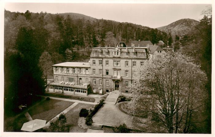Bad Bergzabern Rheinland-Pfalz Kneippkurheim-Friedrichsruhe Kurhaus Weinstrasse