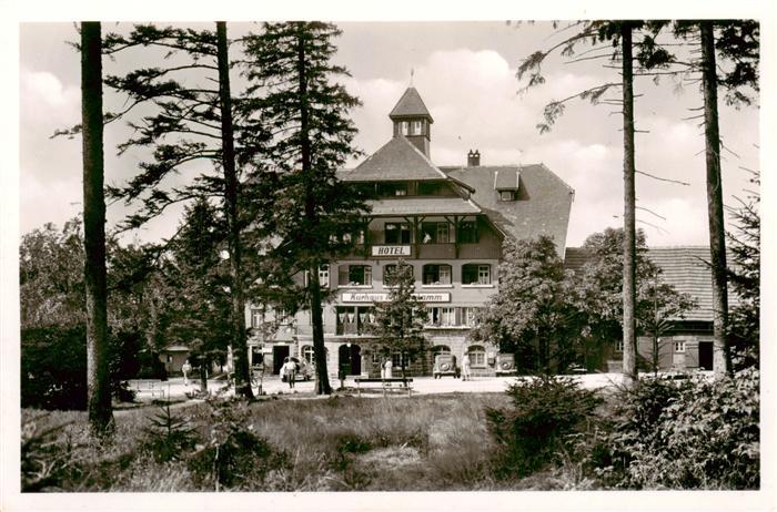 KNIEBIS Schwarzwald Freudenstadt BW Kurhotel-Lamm Wintersportplatz Hochschwarzwa