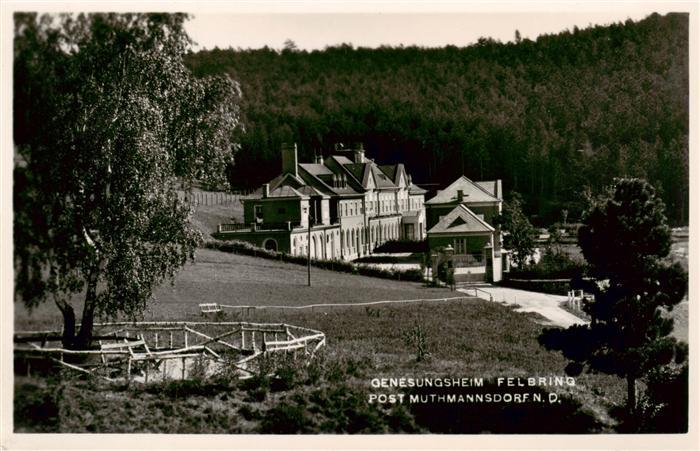 Felbring Winzendorf Genesungsheim-Felbring Sanatorium Villa Nadelwald Rasen Gart