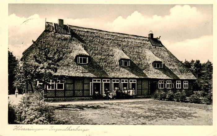 Hoesseringen Suderburg Niedersachsen Jugendherberge Reetdach Fachwerkhaus Kinder