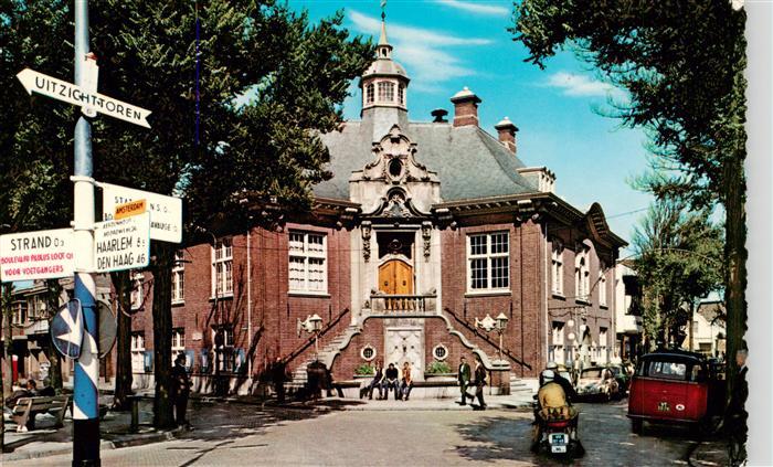 ZANDVOORT-AAN-ZEE Noord Holland NL Raadhuis Rathaus Strassenschild Uitzichttoren