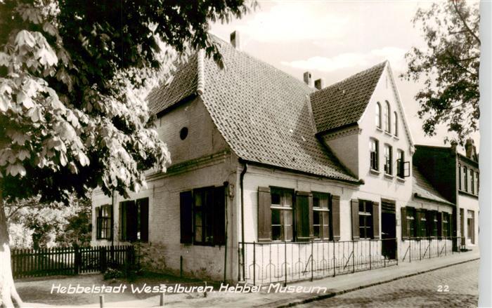 Wesselburen Dithmarschen Schleswig-Holstein Hebbel-Museum Hebbelstadt Buergerhae