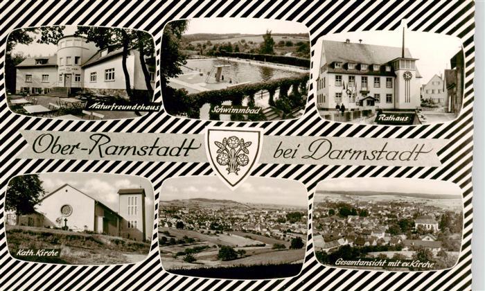 Ober-Ramstadt Oberramstadt Muehltal DARMSTADT Hessen Naturfreundehaus Schwimmbad