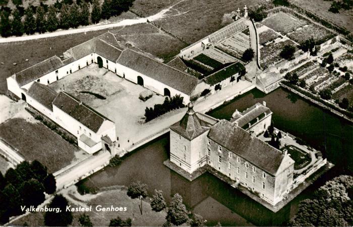 Valkenburg aan de Geul Maastricht Limburg NL Kasteel-Genhoes Schloss Wassergrabe