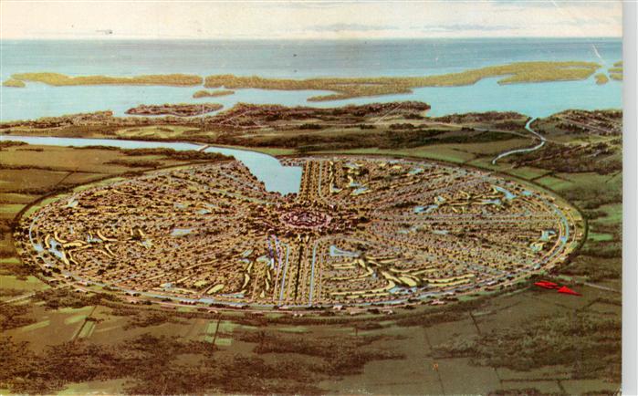 Rotonda West Florida USA Rotonda-West Planstadt Golfplatz Hafen Luftbild Sarasot