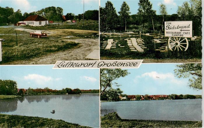 Grossensee Stormarn Schleswig-Holstein Suedstrand Restaurant-Cafe Camping See D