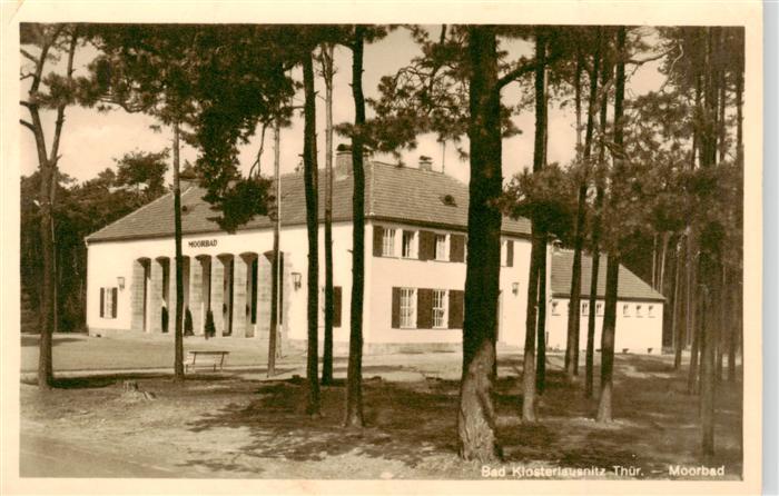 Bad Klosterlausnitz Moorbad Kiefernwald Kurhaus Kurpark Badehaus