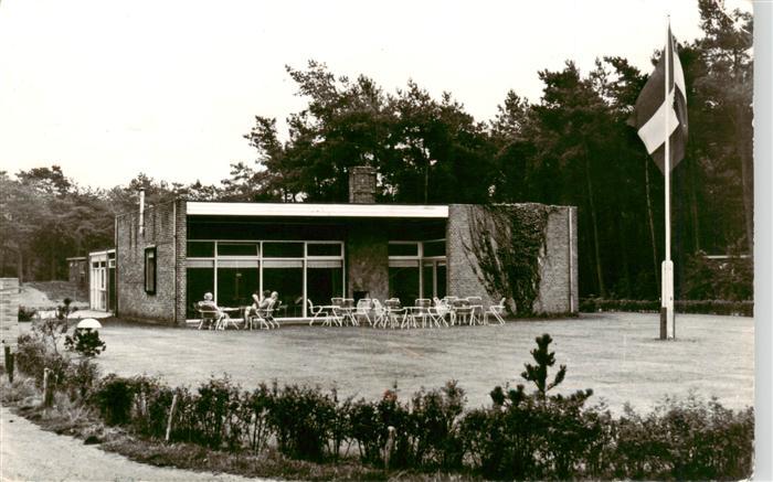 Vlierden Vakantiecentrum De-Bikkels Terrasse Bungalow Wald Flagge Deurne