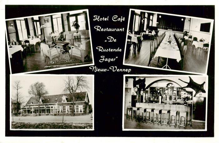 Nieuw Vennep Hotel-Café-Restaurant De-Rustende-Jager Gastraum Restaurant Bar Aus