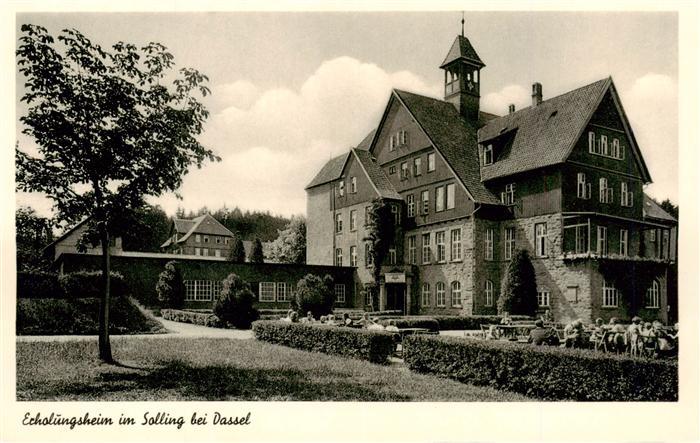 Dassel Solling Northeim Niedersachsen Erholungsheim Solling Gutshaus Garten Ter